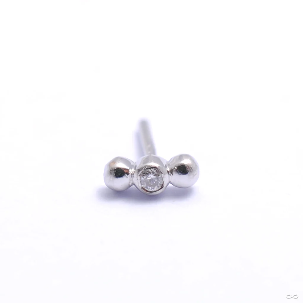 Little Secret 3 Bead Press-fit End in Gold from Pupil Hall - Image 3