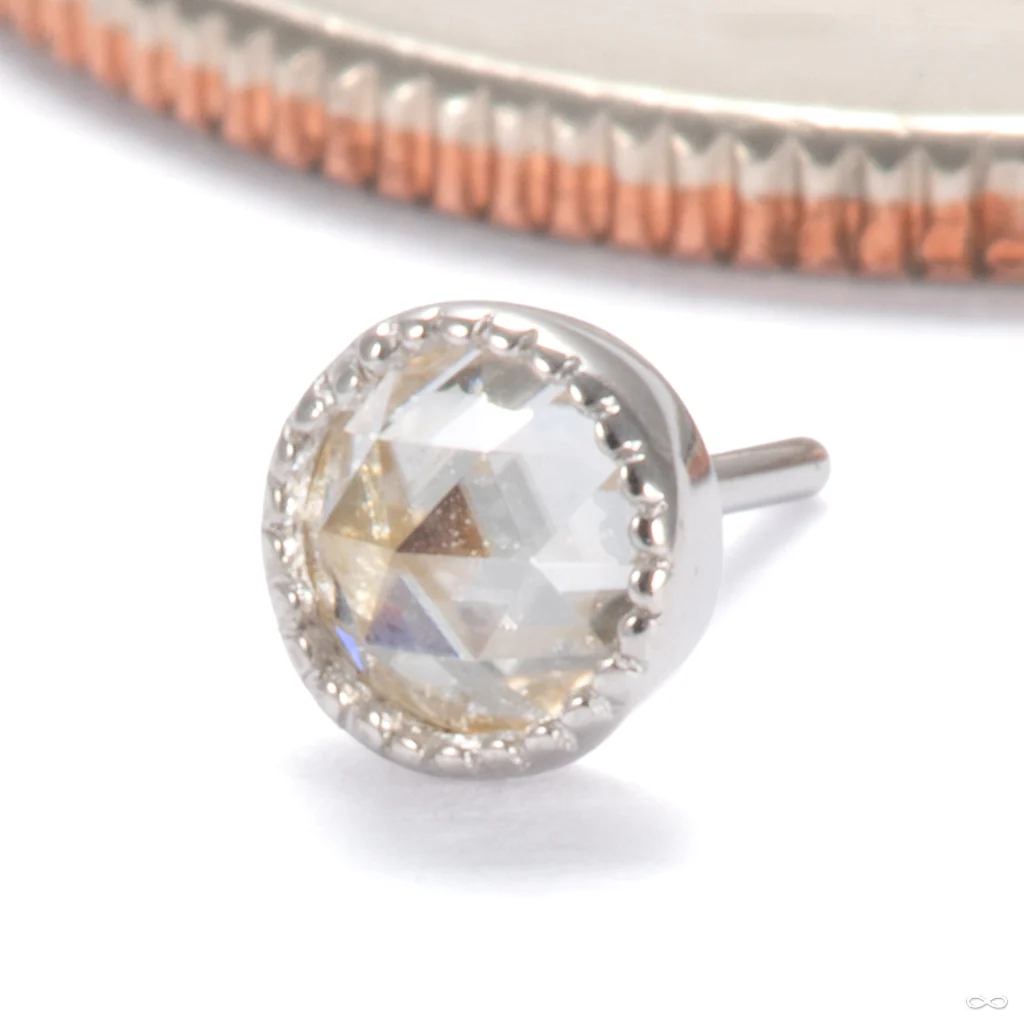 Marceline Press-fit End in Gold from Ember Body Jewelry - Image 3
