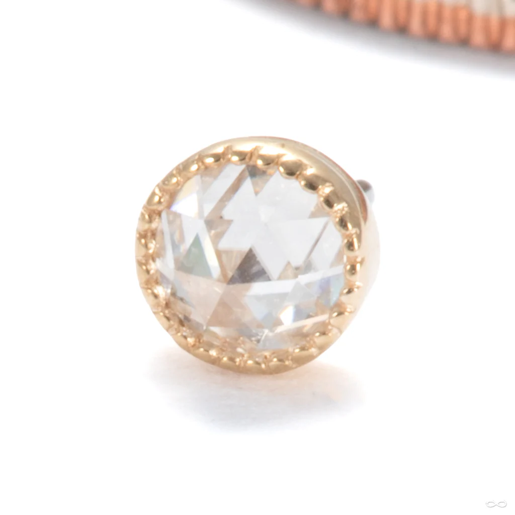 Marceline Press-fit End in Gold from Ember Body Jewelry - Image 4