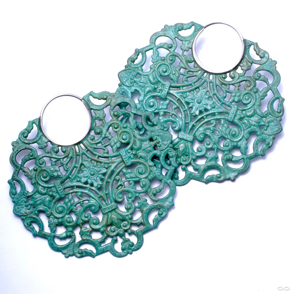 Mega Filigree with Verdigris Patina from Disco Medusa