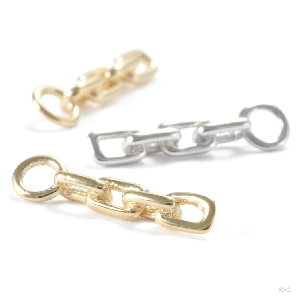 Memento Charm in Gold from Ember Body Jewelry