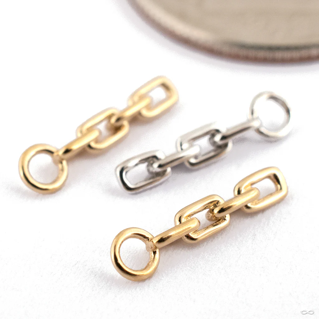 Memento Charm in Gold from Ember Body Jewelry - Image 2