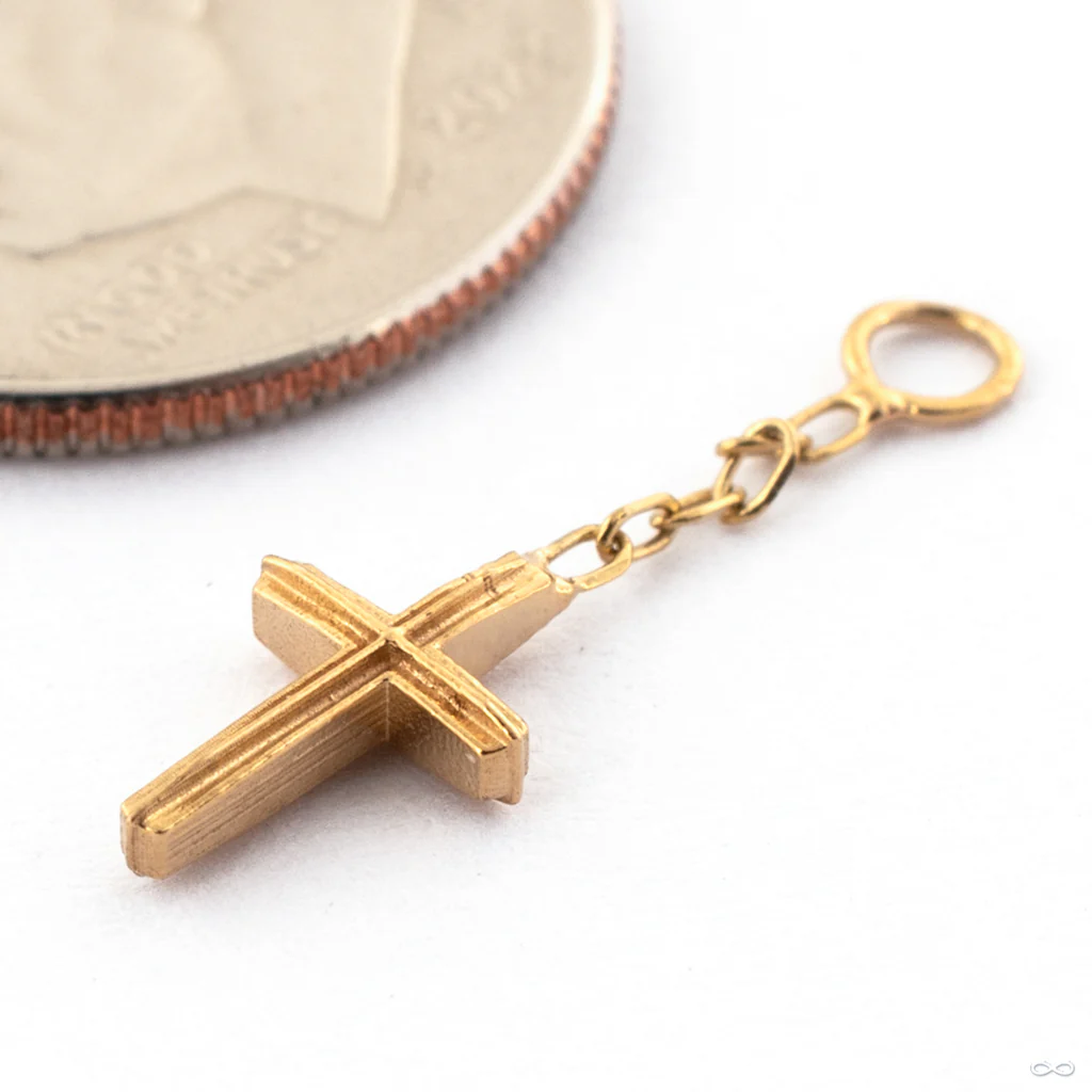 Milagros Charm in Gold from Regalia - Image 3