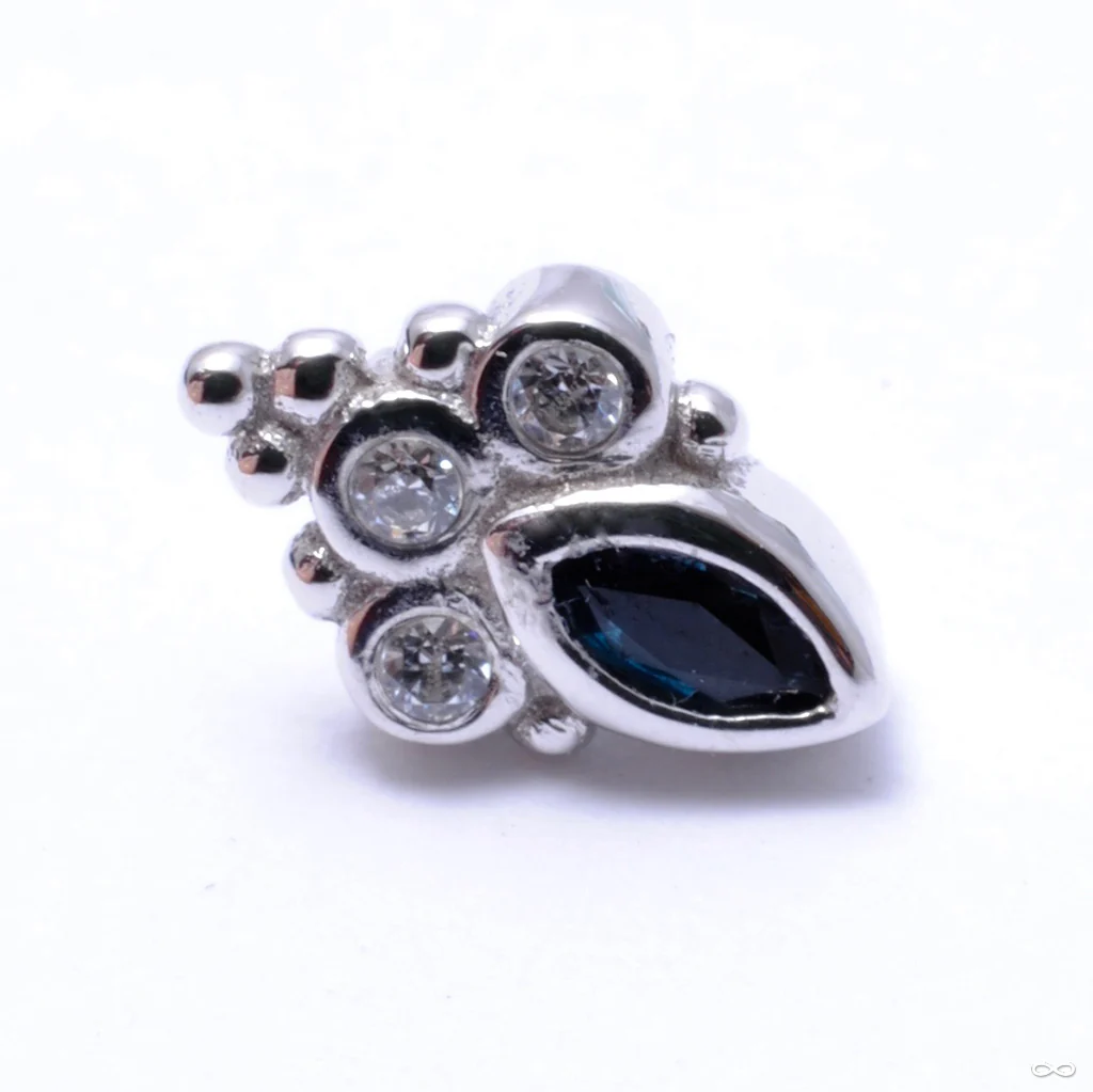 Mini Marquise Sarai Press-fit End in Gold from BVLA - Image 10