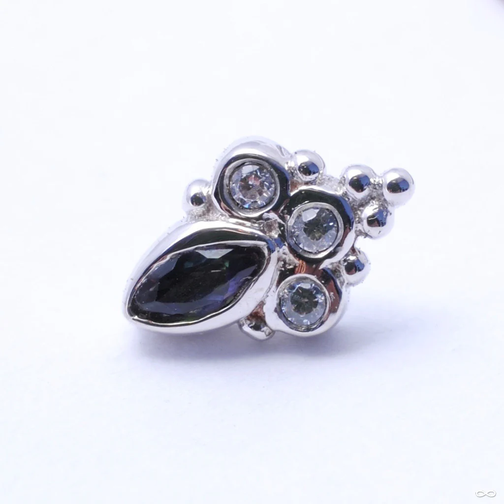Mini Marquise Sarai Press-fit End in Gold from BVLA - Image 15