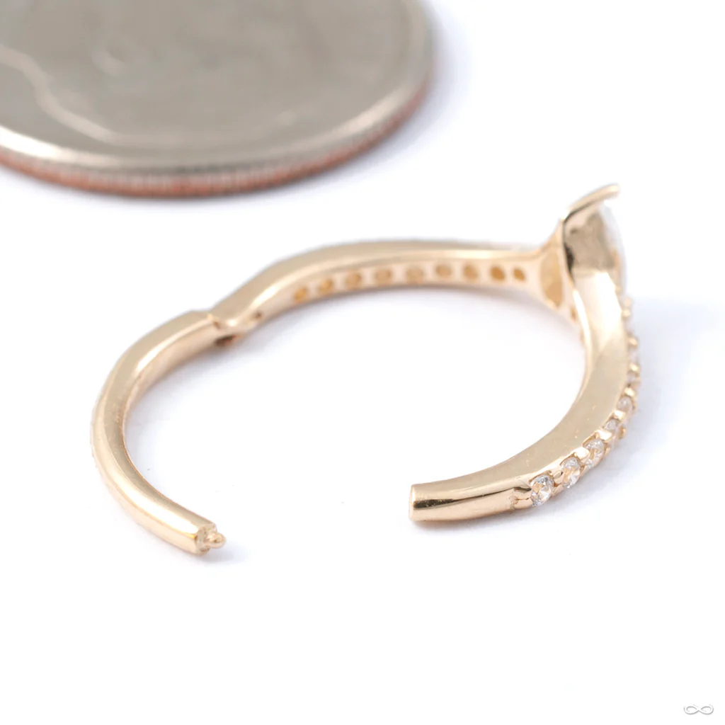 Nyx Clicker in Gold from Buddha Jewelry - Image 2