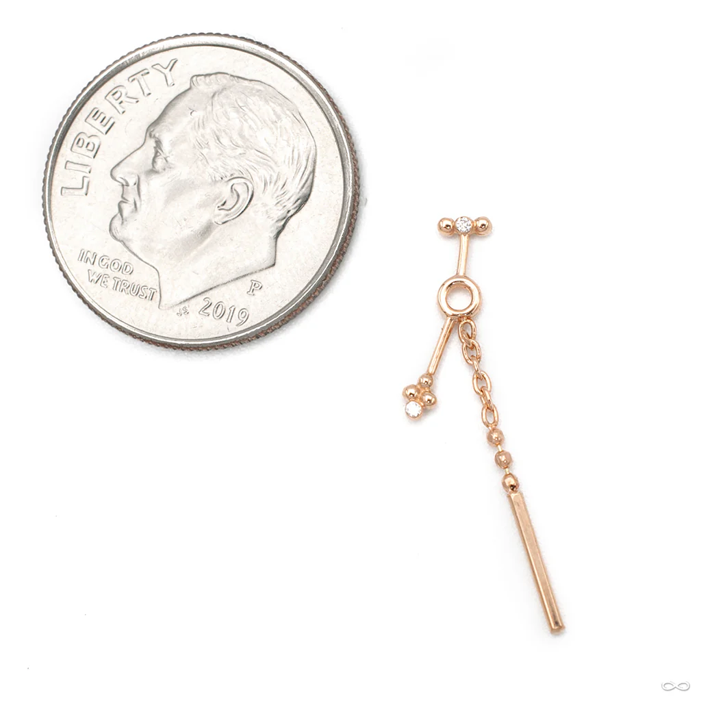 Odds & Ends Jewelry Slip in Gold from Pupil Hall - Image 3