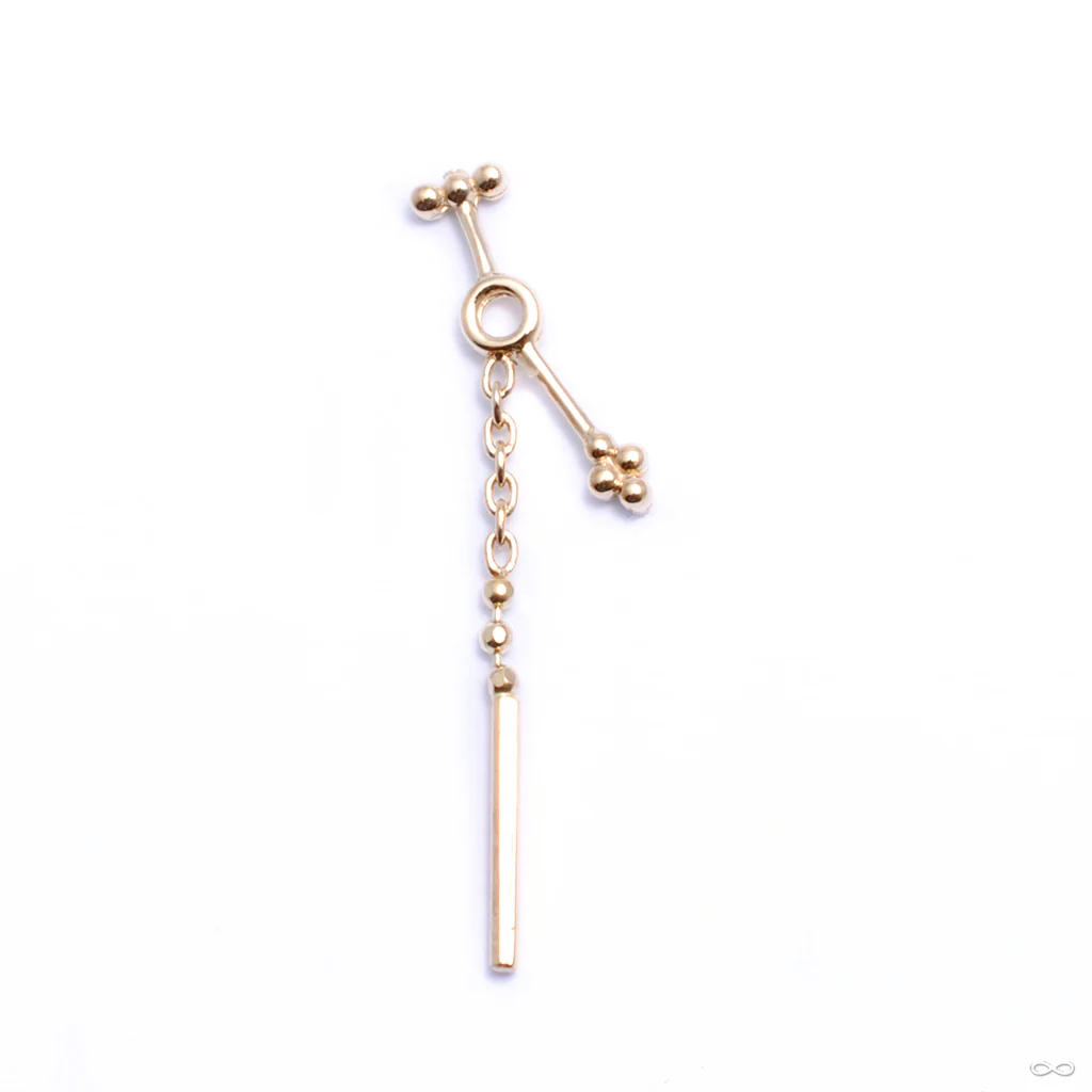 Odds & Ends Jewelry Slip in Gold from Pupil Hall - Image 4