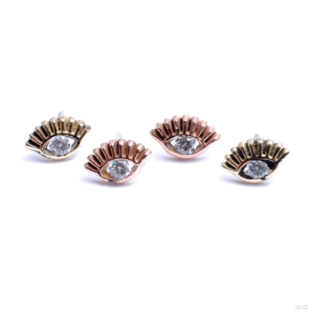 Protector Press-fit End in Gold from Maya Jewelry - Image 2