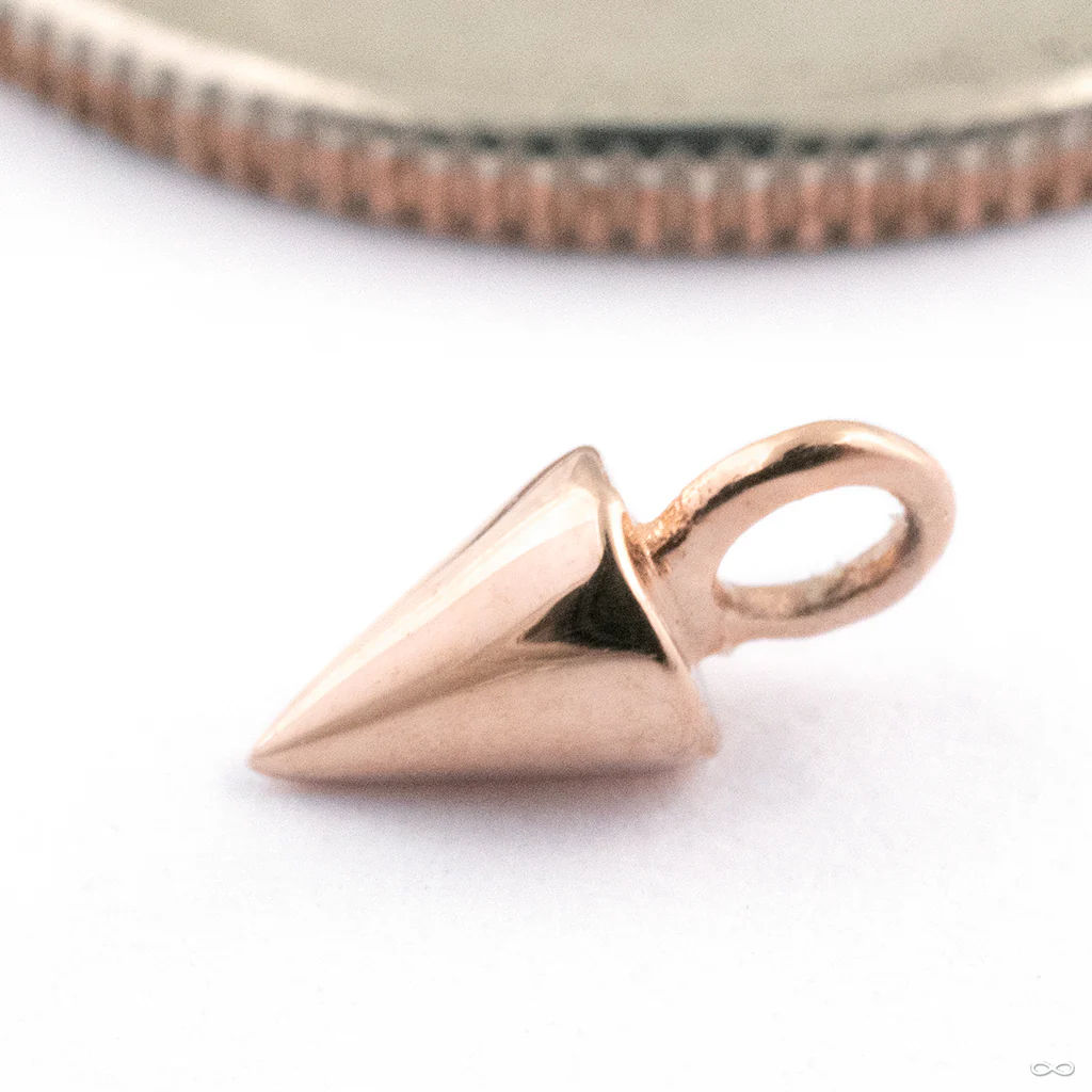 Pyra Charm in Gold from Tether Jewelry - Image 2