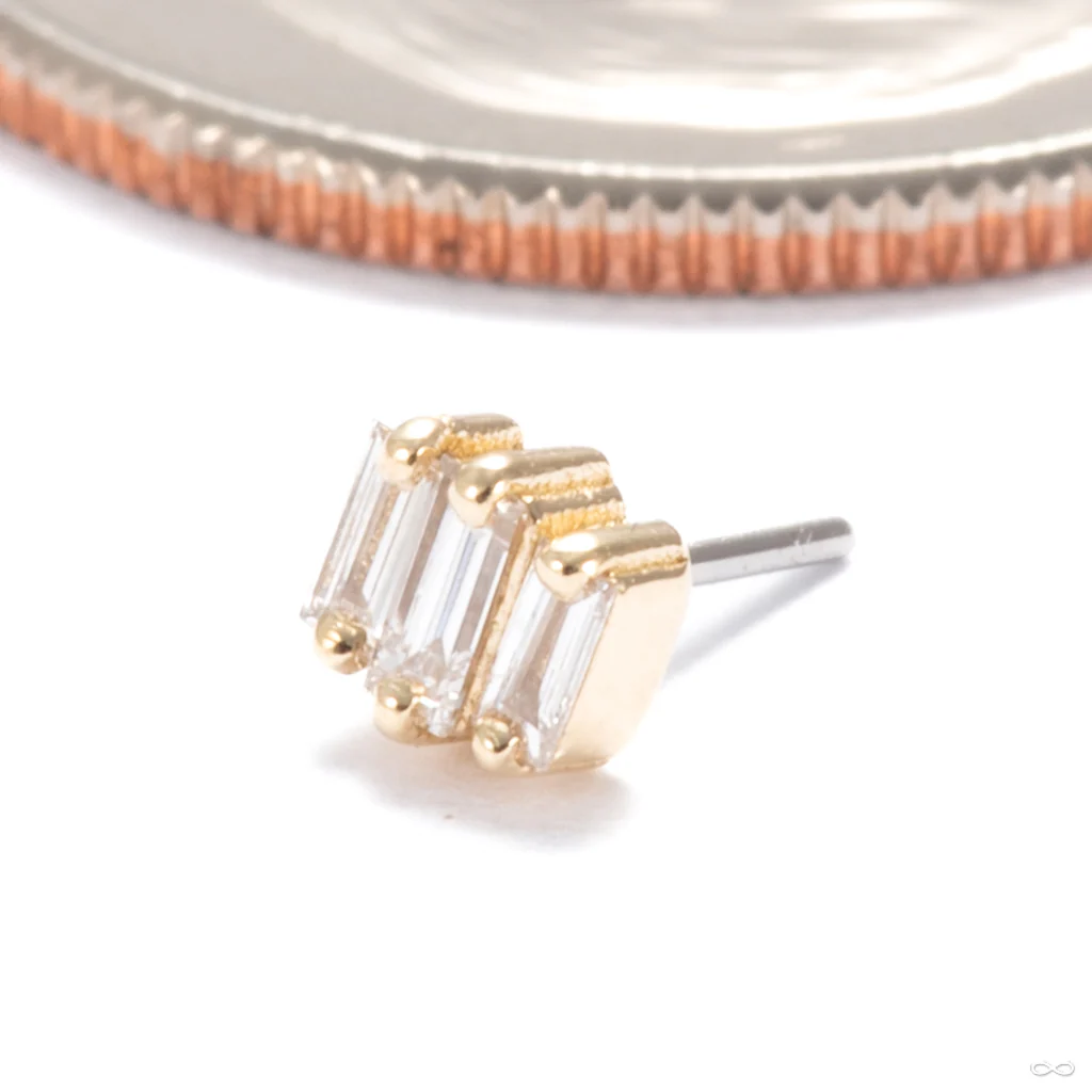 Renoir Press-fit End in Gold from Seasons Handmade - Image 3