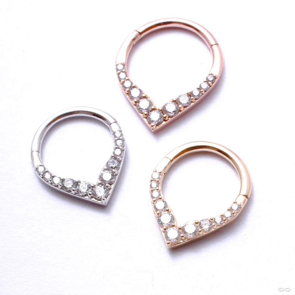 Rise and Shine Clicker in Gold from Buddha Jewelry
