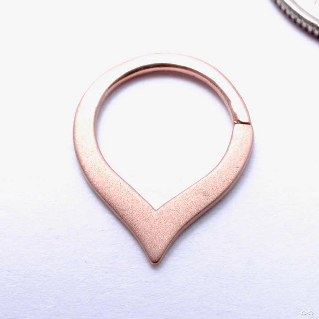 Rise Seam Ring in Gold from Buddha Jewelry - Image 2