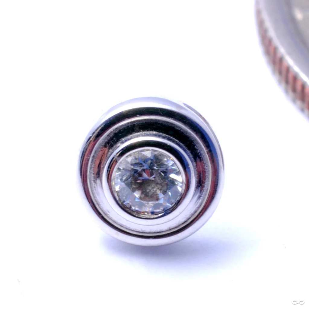 Round Illusion Press-fit End in Gold from BVLA - Image 3