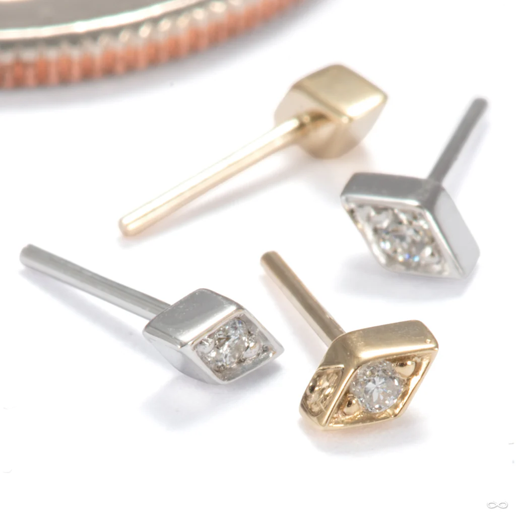 Royal Press-fit End in Gold from Modern Mood - Image 2