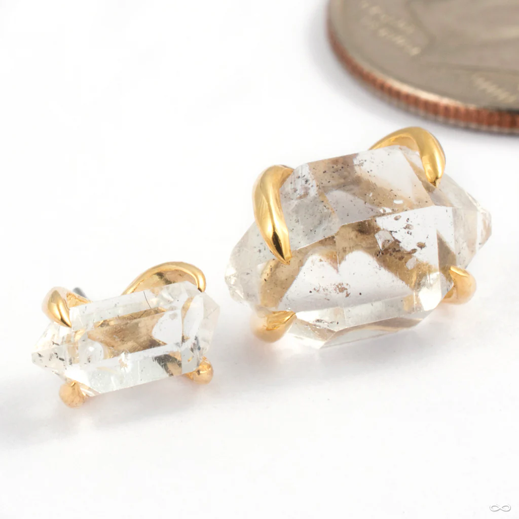 Sacred Love Press-fit End in Gold from Quetzalli - Image 3