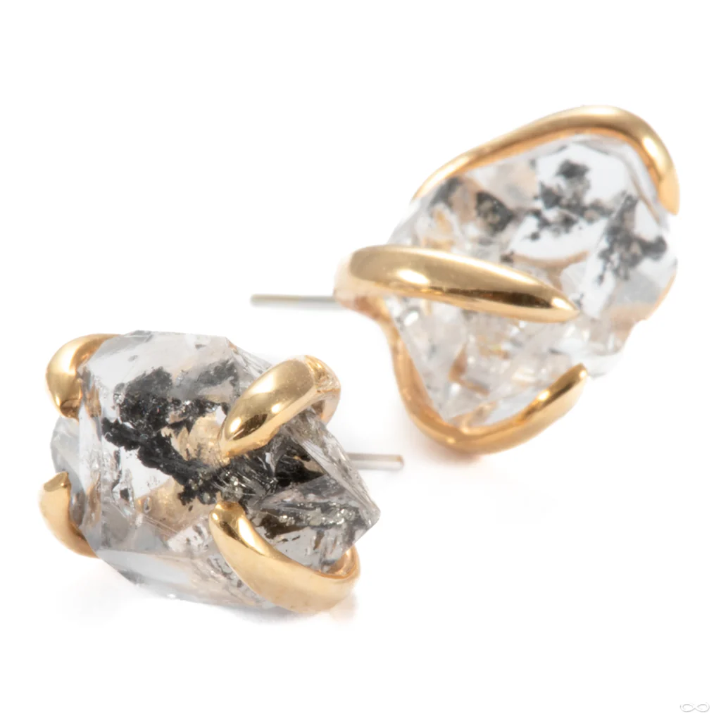 Sacred Love Press-fit End in Gold from Quetzalli - Image 4