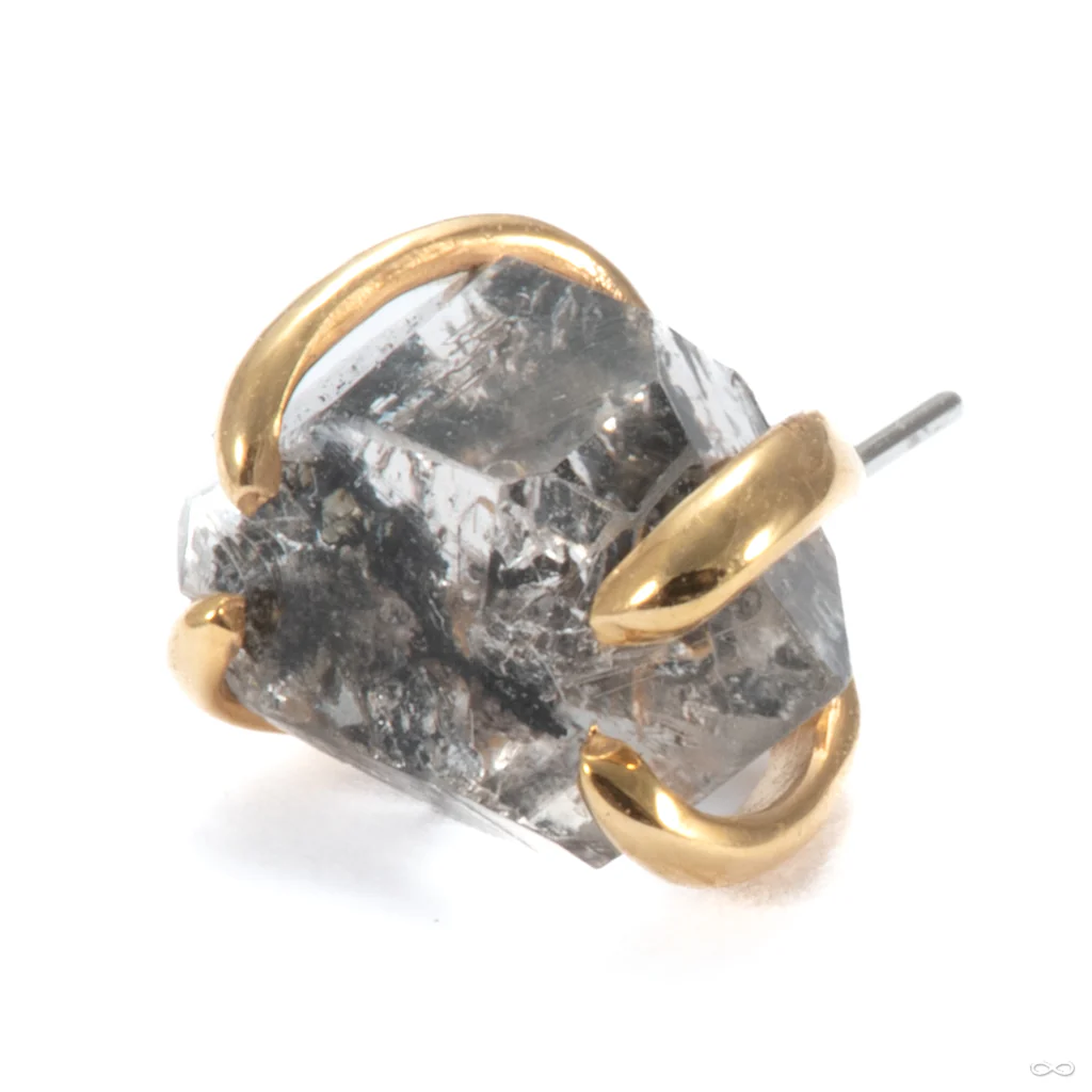 Sacred Love Press-fit End in Gold from Quetzalli - Image 5