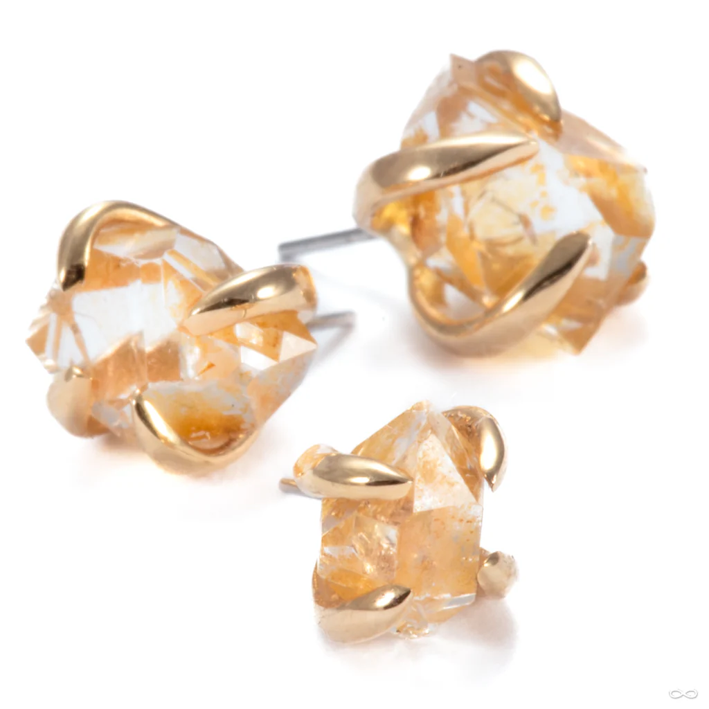 Sacred Love Press-fit End in Gold from Quetzalli - Image 6