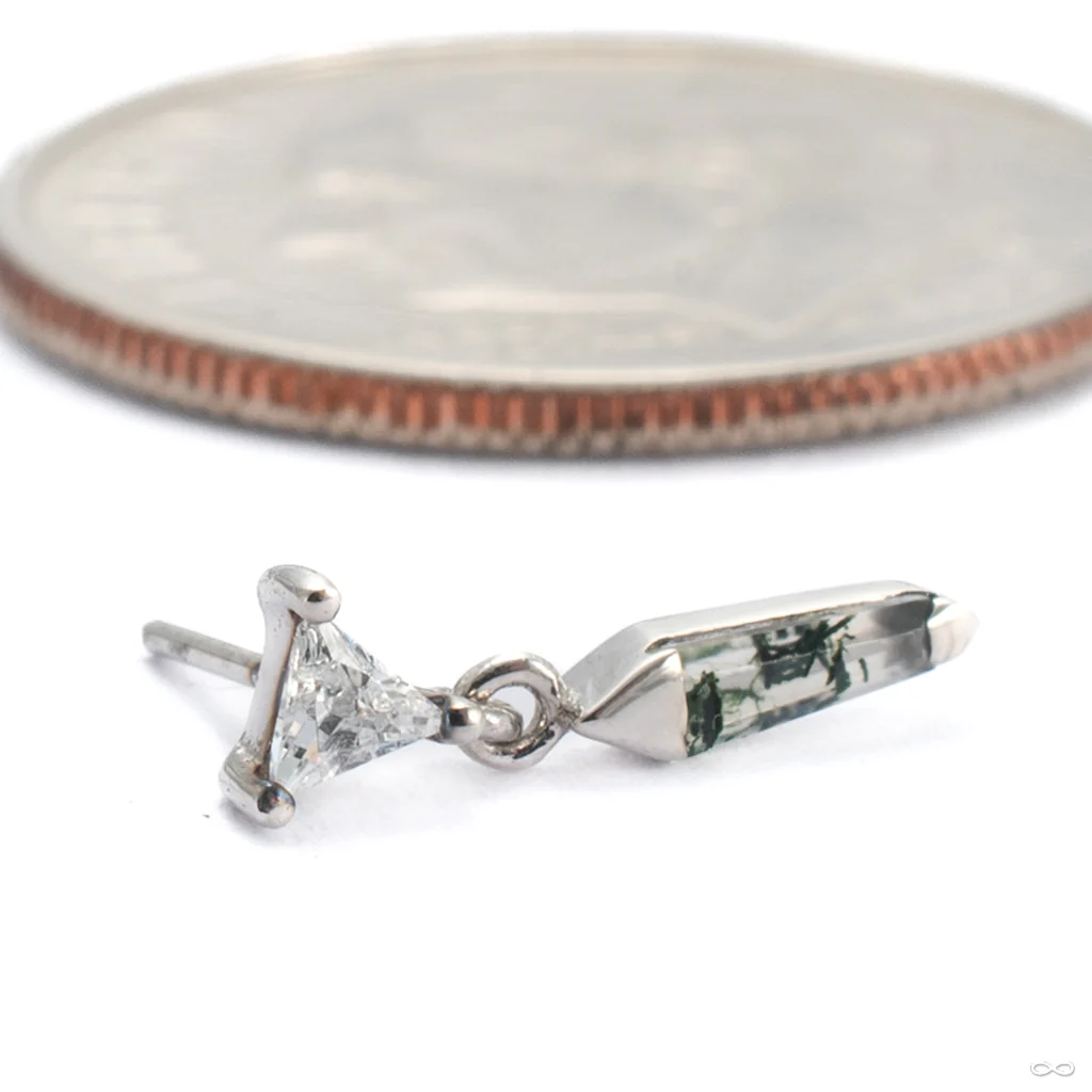 Savvy Press-fit End in Gold from Buddha Jewelry