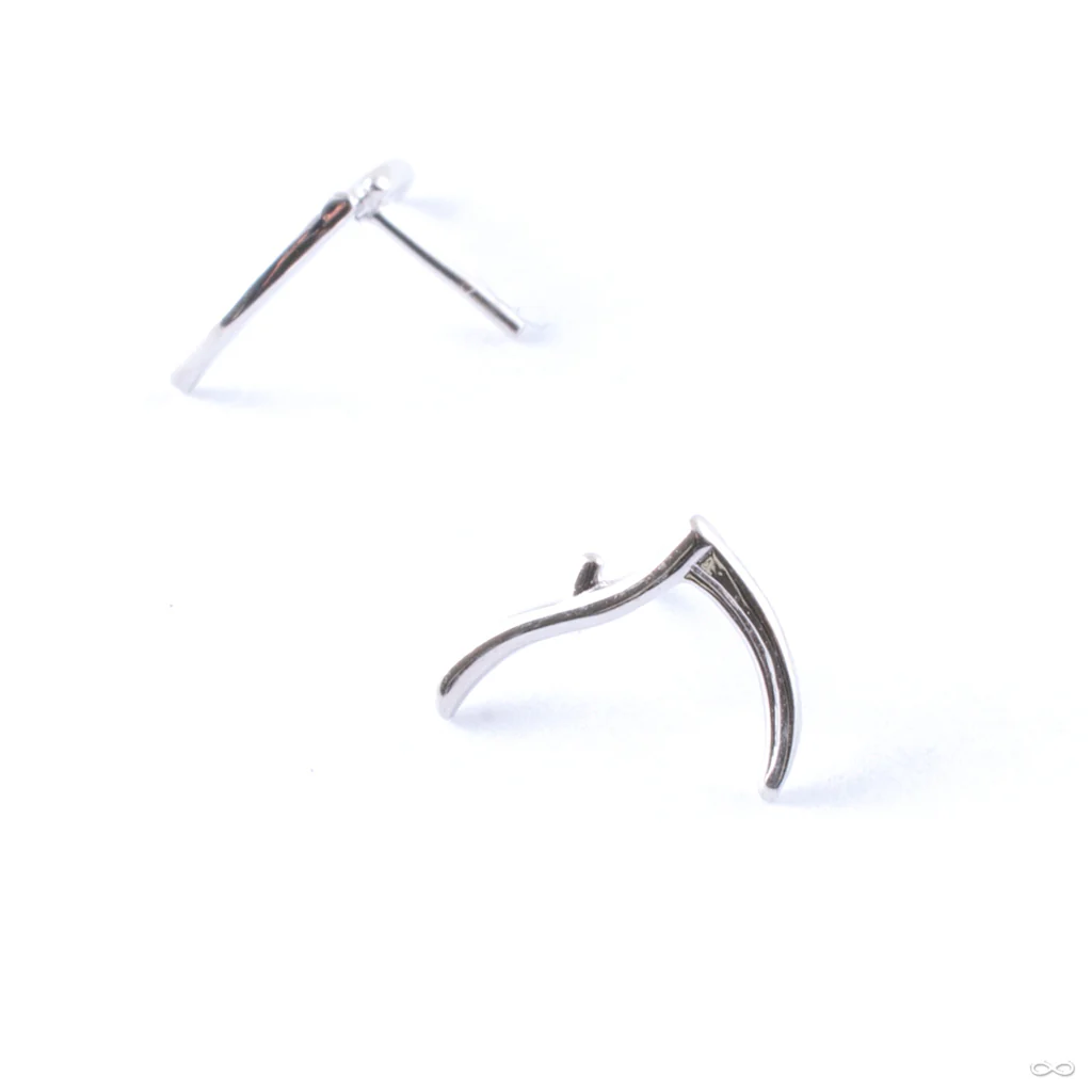 Scythe Press-fit End in Gold from Junipurr Jewelry - Image 3