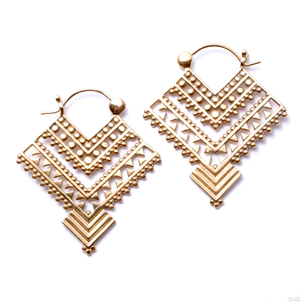 Shawl Earrings from Tawapa