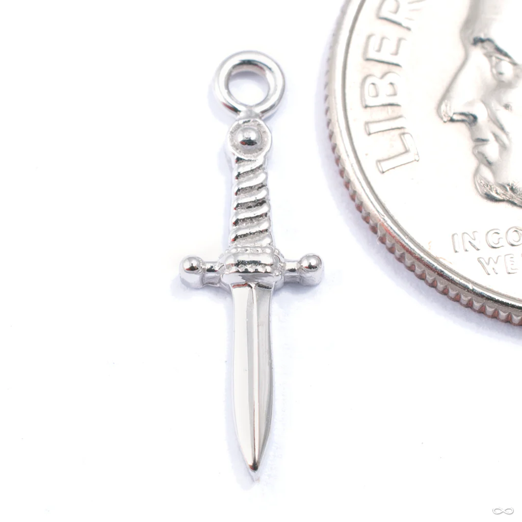 Slasher Dagger Charm in Gold from BVLA - Image 3