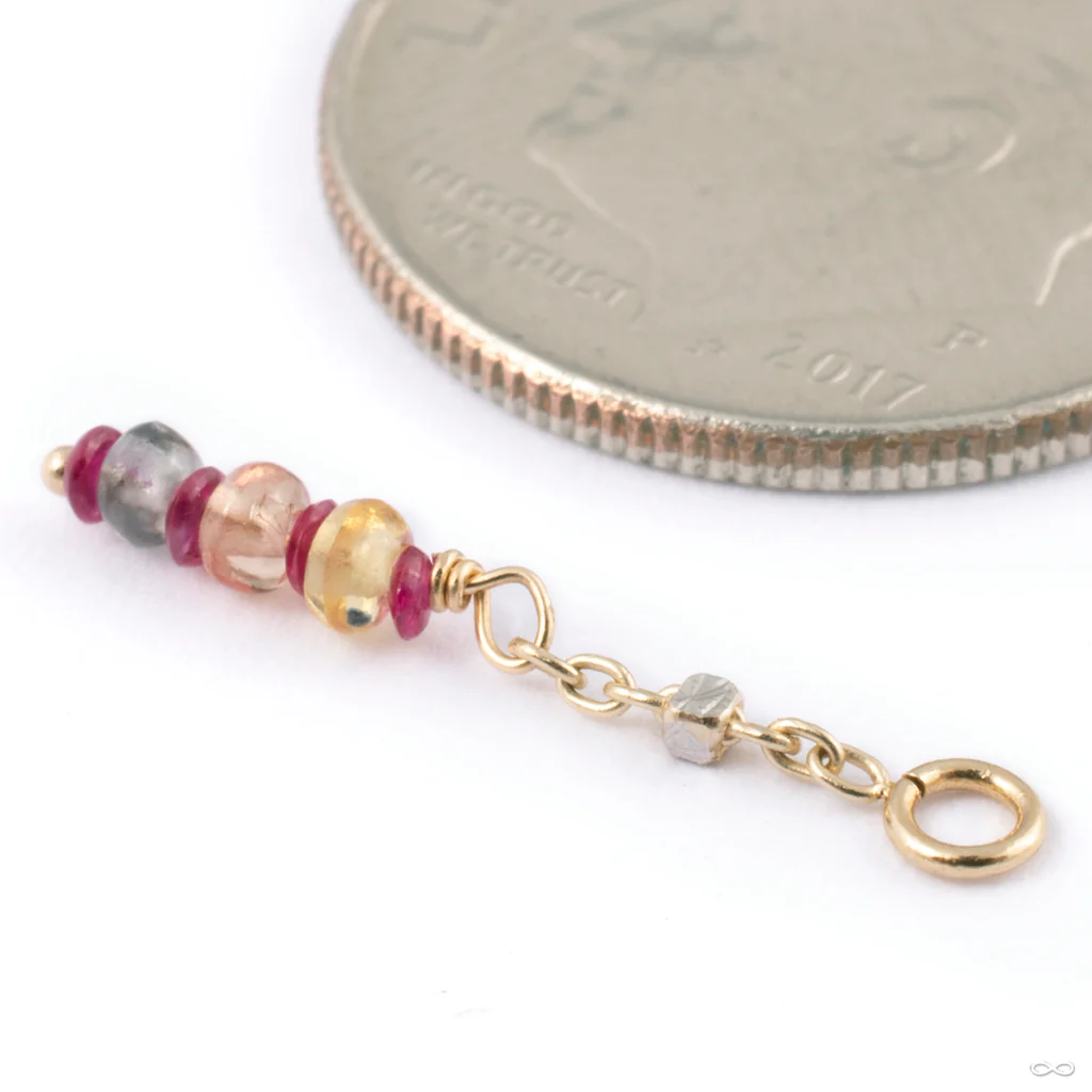Sloppy Baby Charm in Gold from Pupil Hall