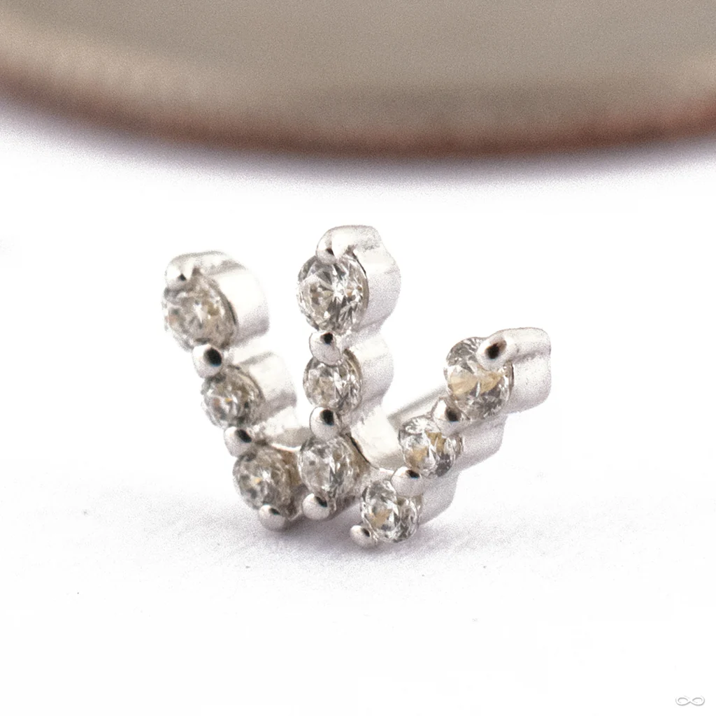 Snippet Press-fit End in Gold from Ember Body Jewelry - Image 3