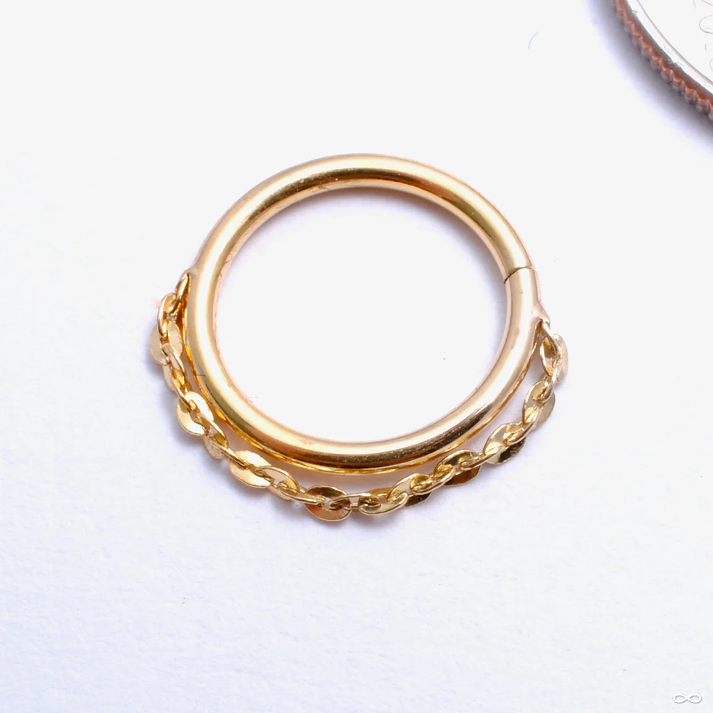 Spark Seam Ring in Gold from Pupil Hall - Image 3