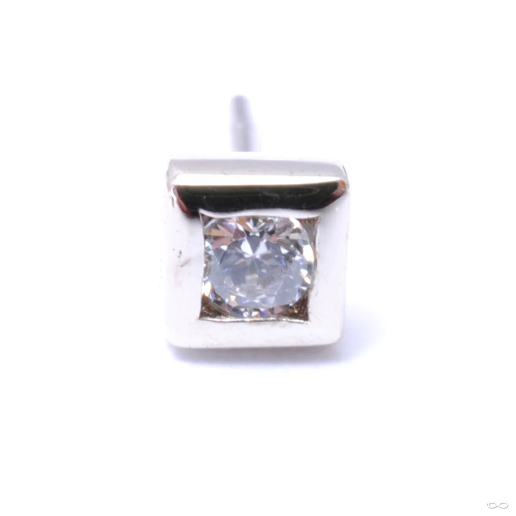 Square Stone Press-fit End in Gold from LeRoi - Image 6