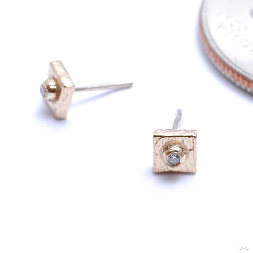 Squrrr With Stone Dottie Press-fit End in Gold from Pupil Hall - Image 4
