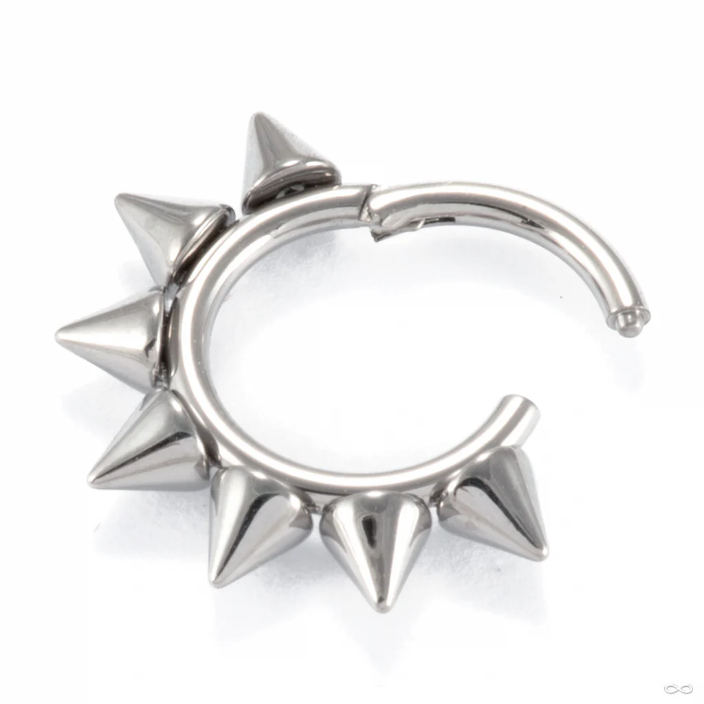 Stabby Punk Clicker in Titanium from Diablo Organics - Image 3