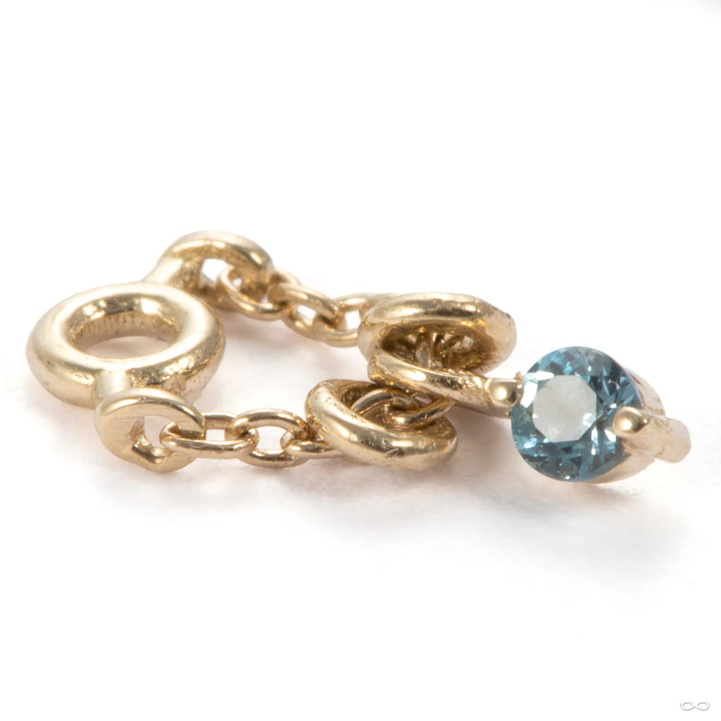 Stacked 1000 Percent Charm in Gold from Pupil Hall - Image 3