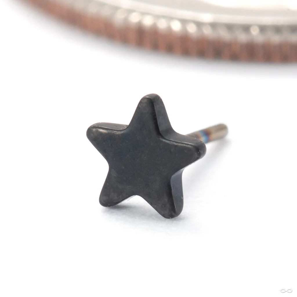 Star Press-fit End from Black Forest Jewelry