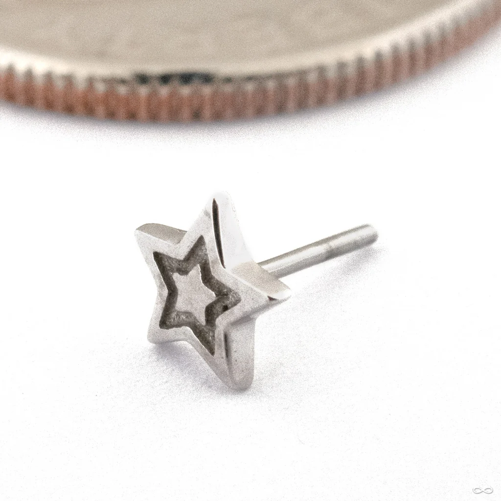 Starstruck Press-fit End in Gold from Buddha Jewelry - Image 2