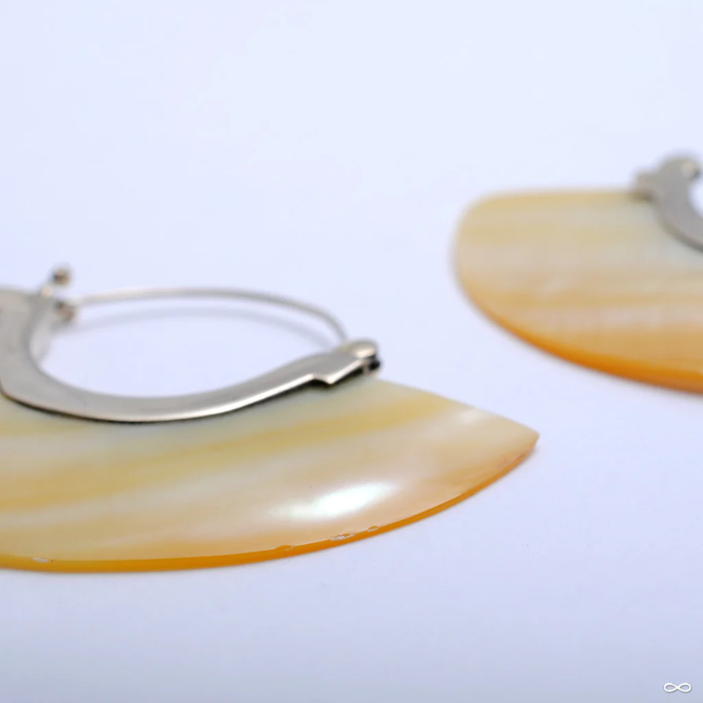 Stellar Half Plate Earrings from Tawapa - Image 3