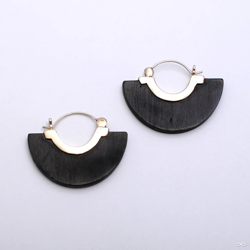 Stellar Half Plate Earrings from Tawapa - Image 4