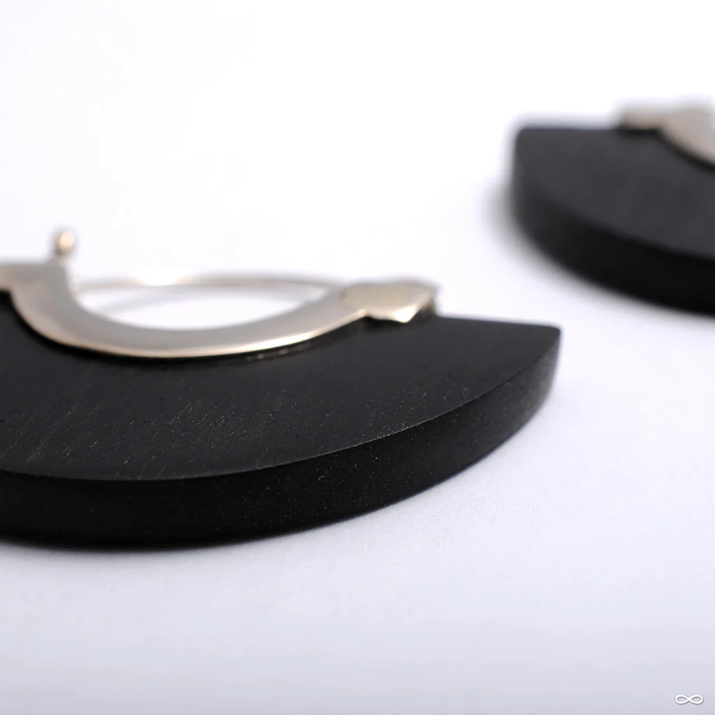 Stellar Half Plate Earrings from Tawapa - Image 5
