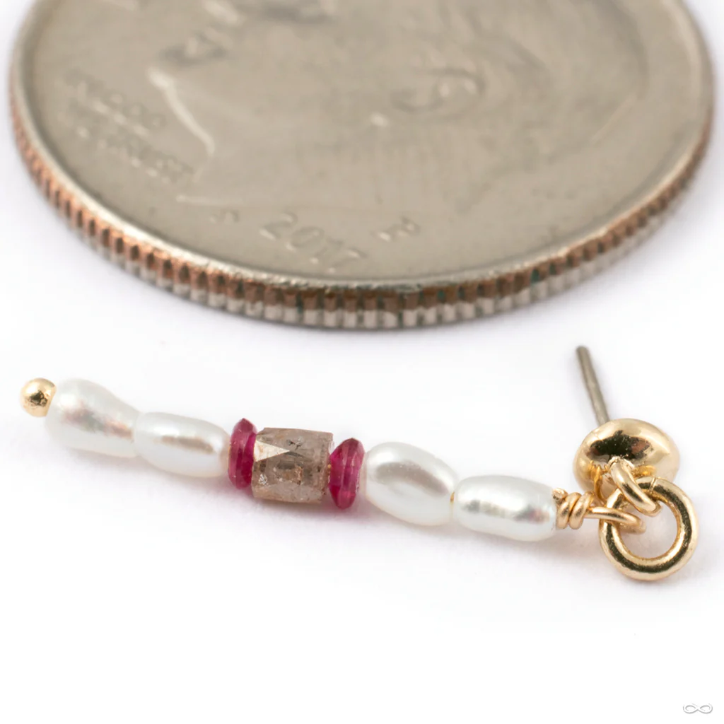 Sticks and Stones Press-fit End in Gold from Pupil Hall