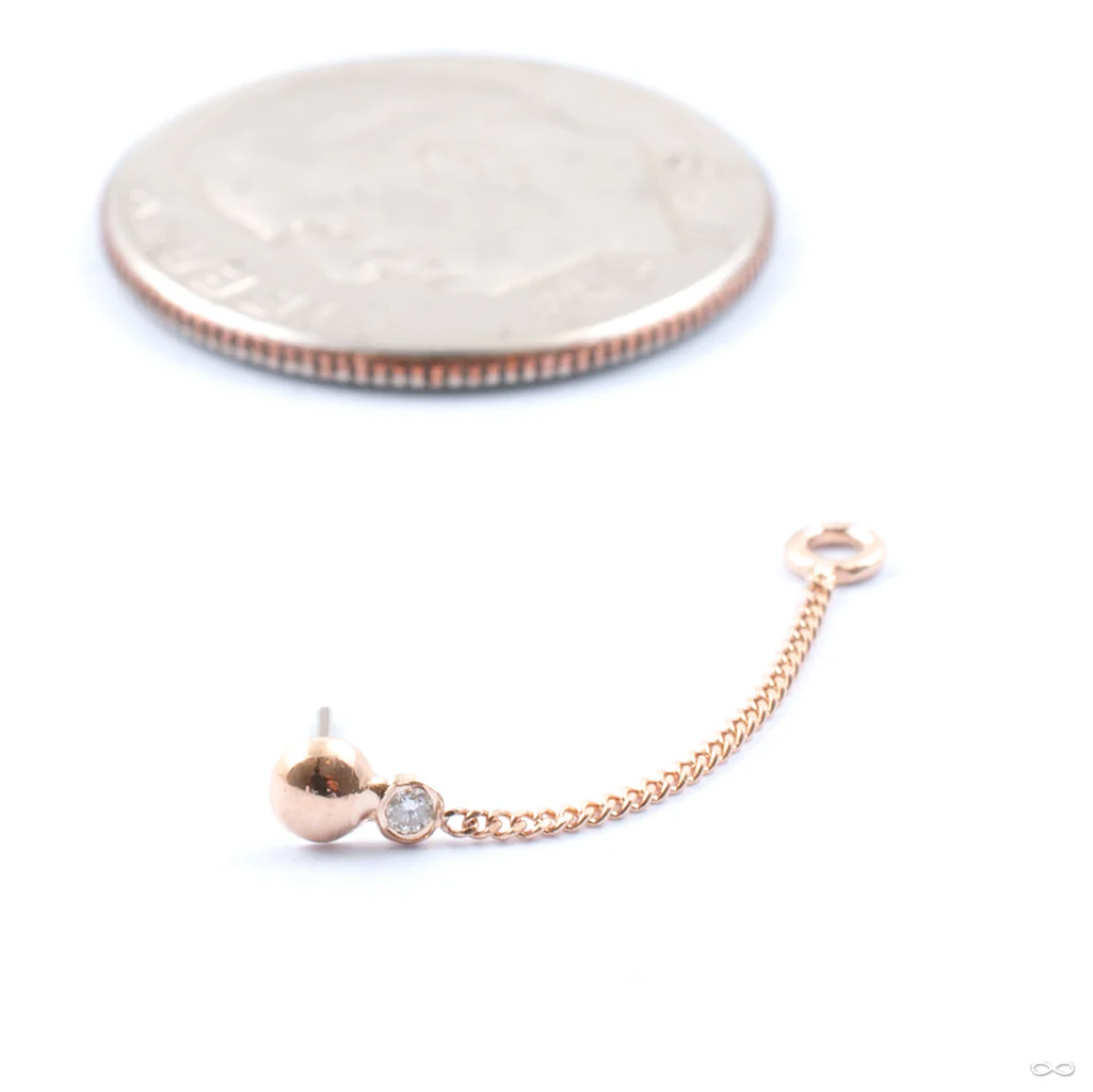 Stone Dottie Mini Lasso in Gold from Pupil Hall - Image 2