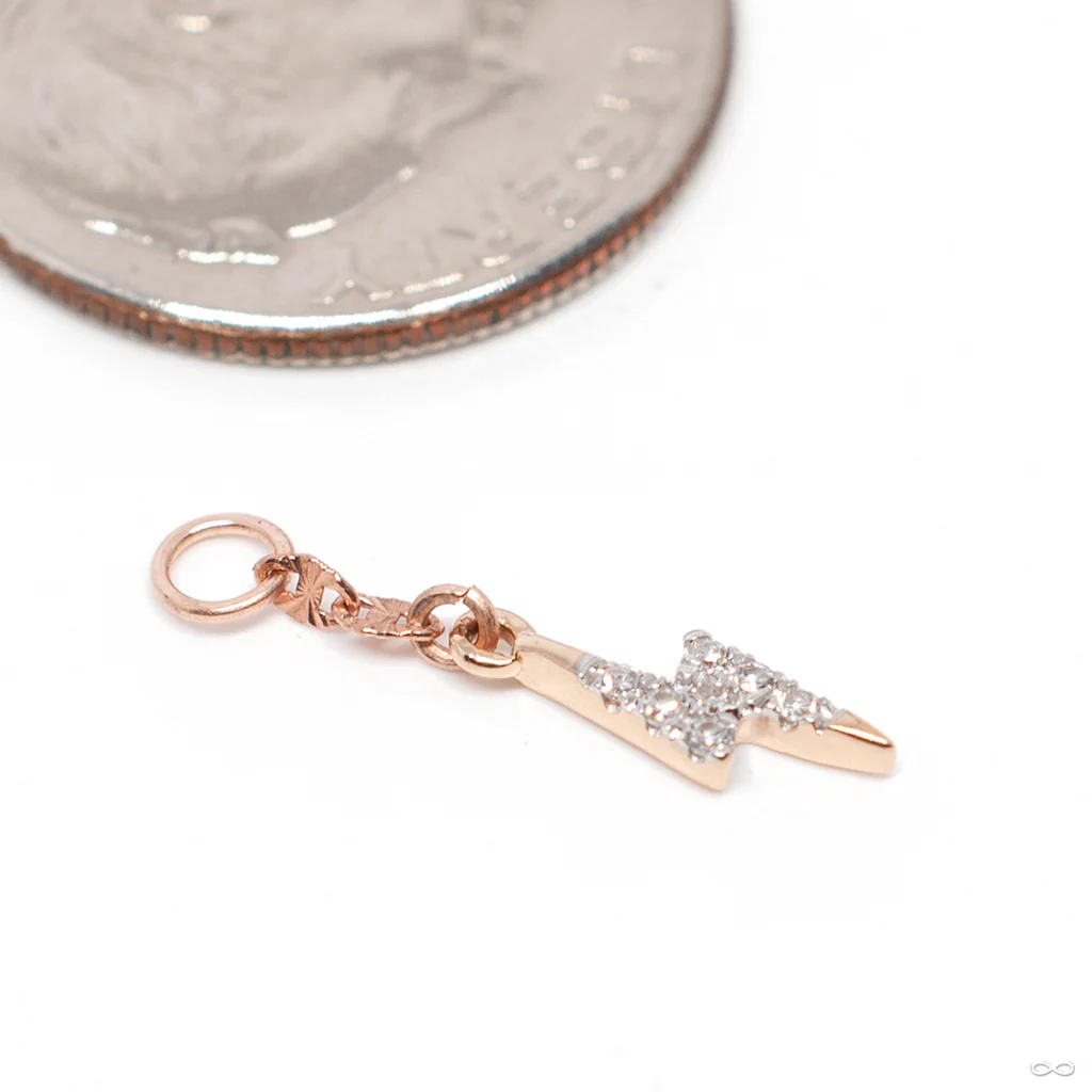 Strike Charm in Gold from Hialeah - Image 2