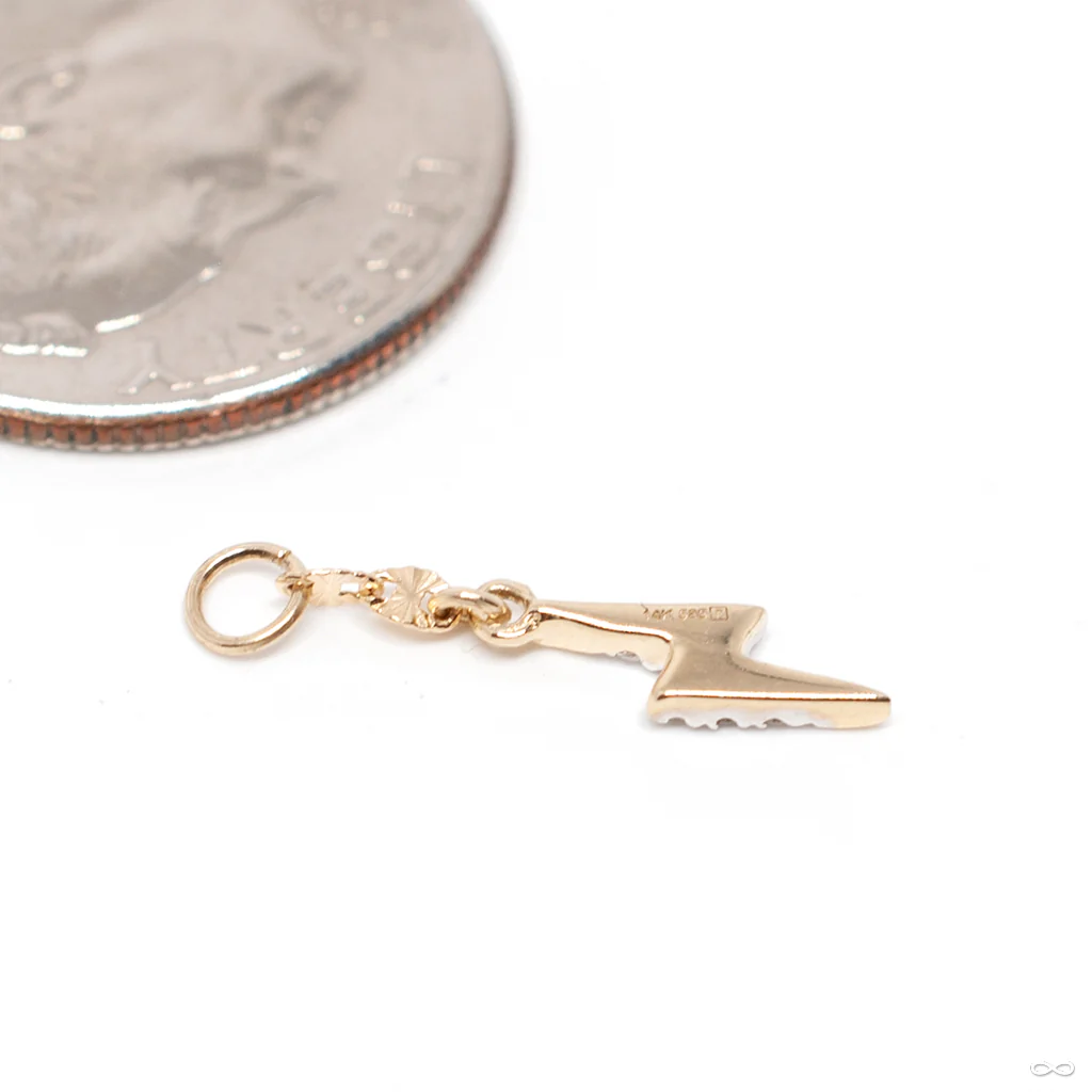 Strike Charm in Gold from Hialeah - Image 5