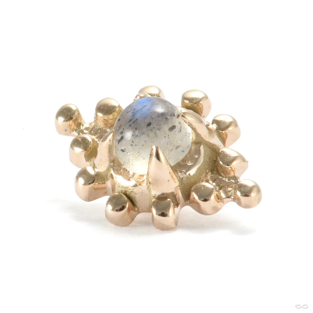 Summit Threaded End in Gold from Sacred Symbols - Image 2