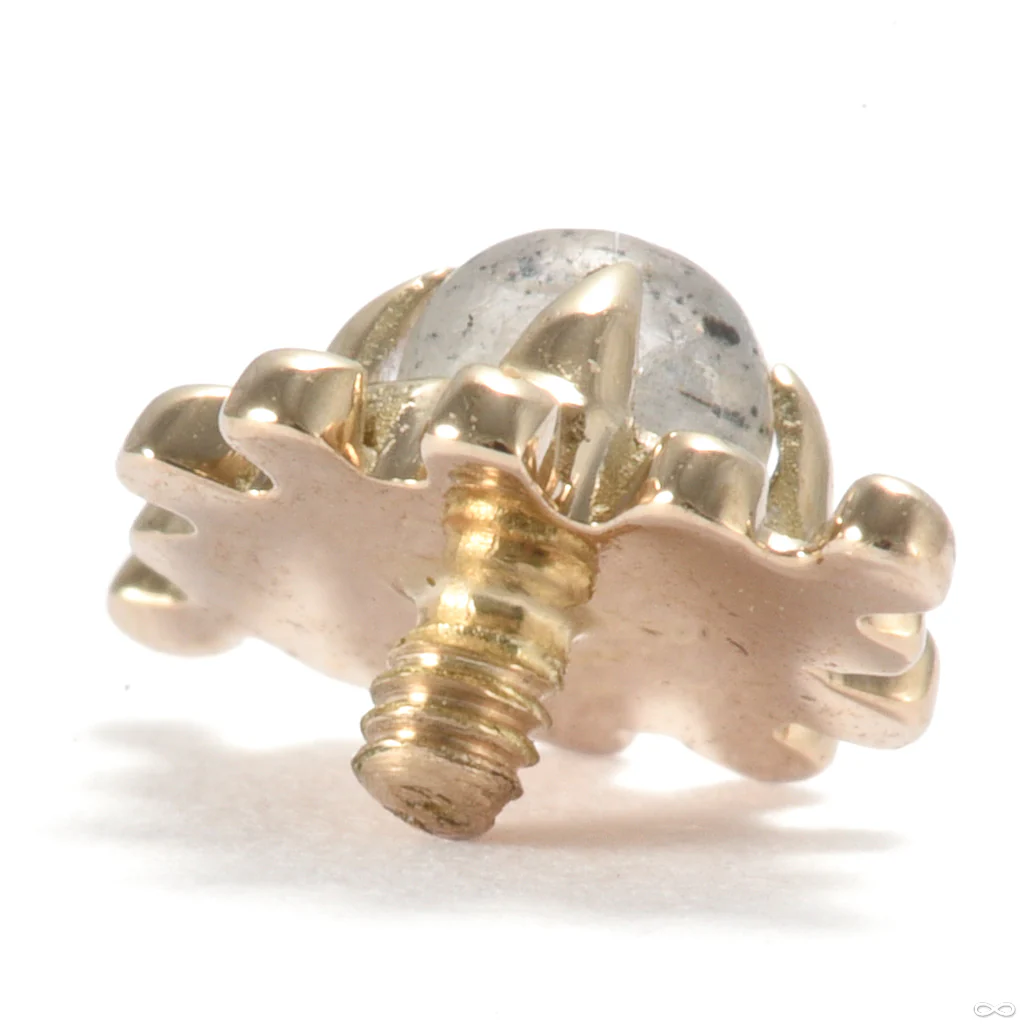 Summit Threaded End in Gold from Sacred Symbols - Image 3
