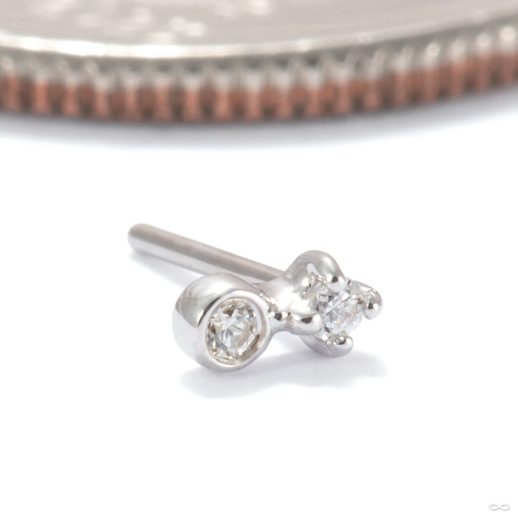 Sweet Nothing Press-fit End in Gold from Ember Body Jewelry - Image 3