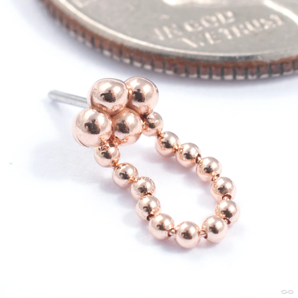 Sweet Press-fit End in Gold from Quetzalli - Image 2