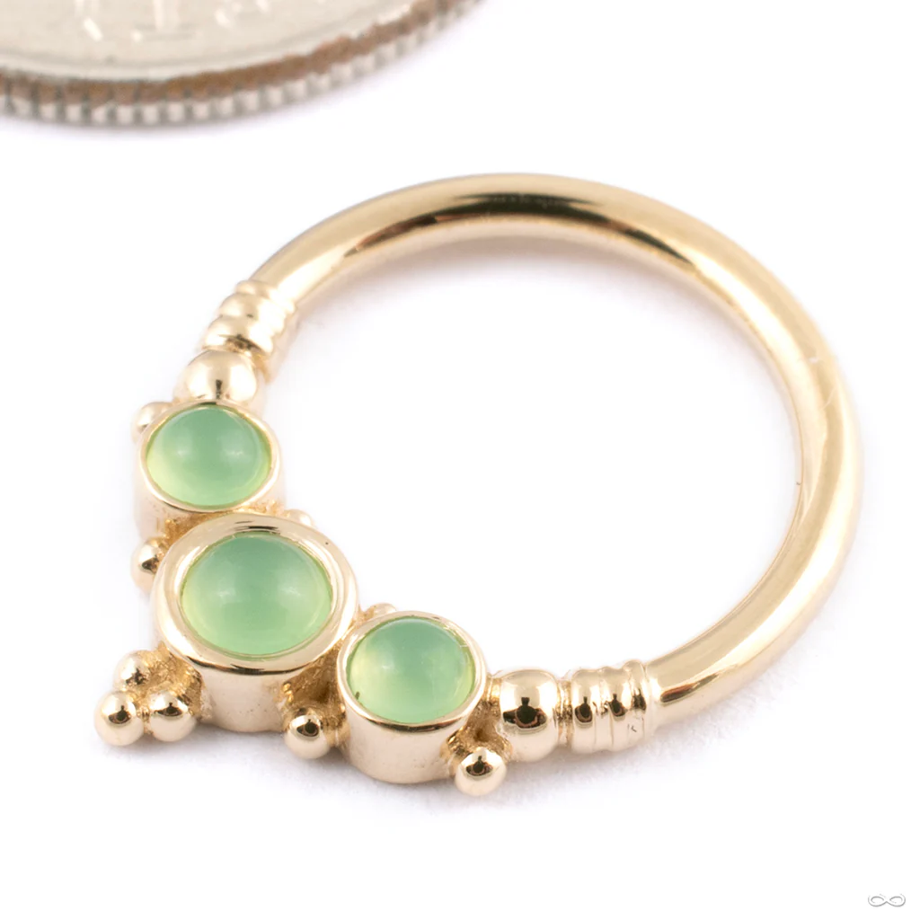 Sylvie Seam Ring in Gold from BVLA - Image 3