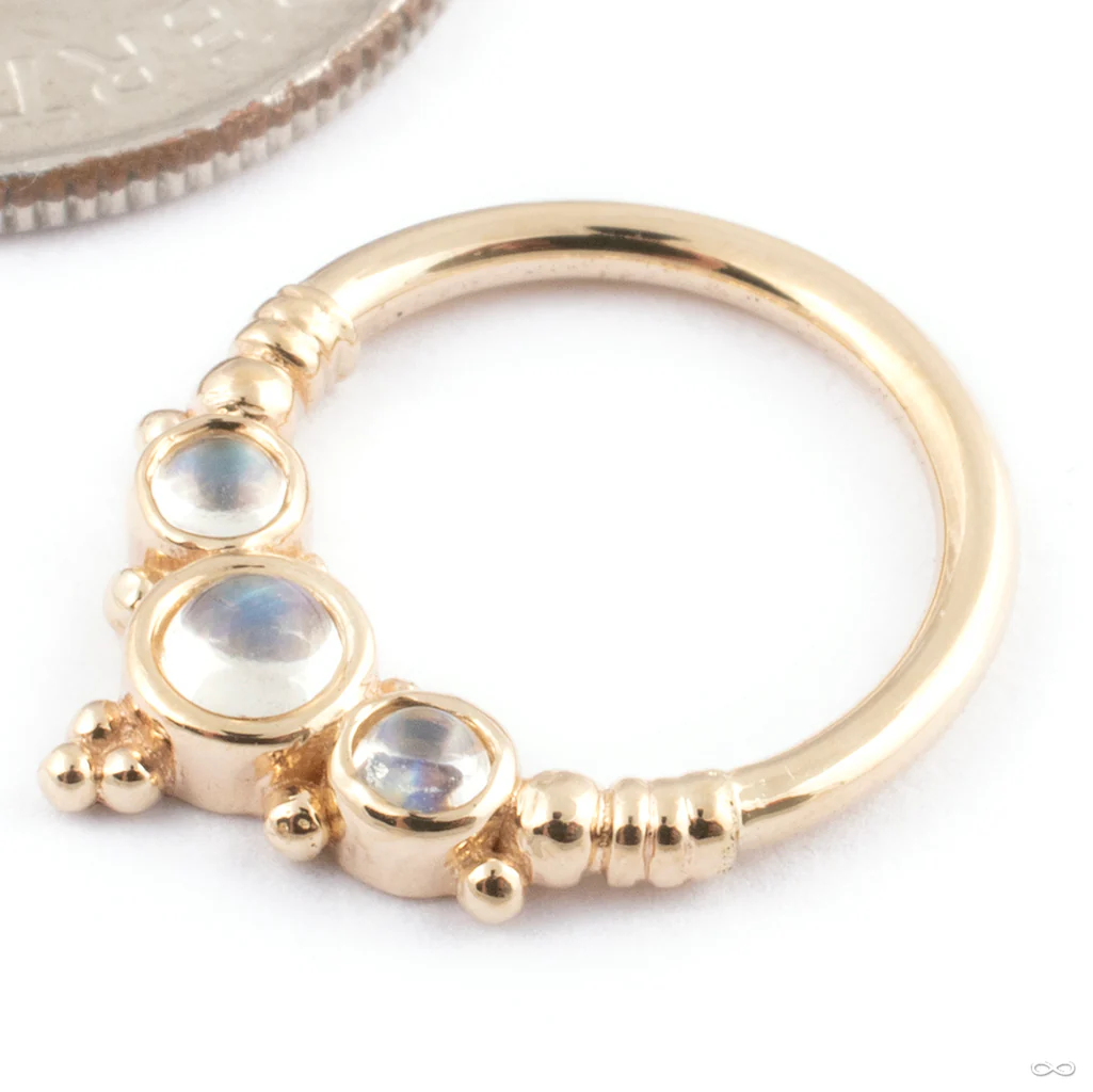 Sylvie Seam Ring in Gold from BVLA - Image 5