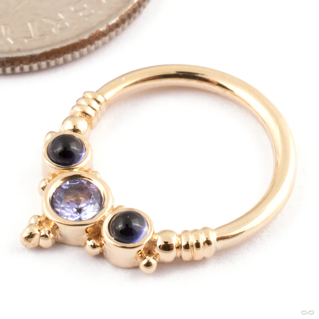 Sylvie Seam Ring in Gold from BVLA - Image 6